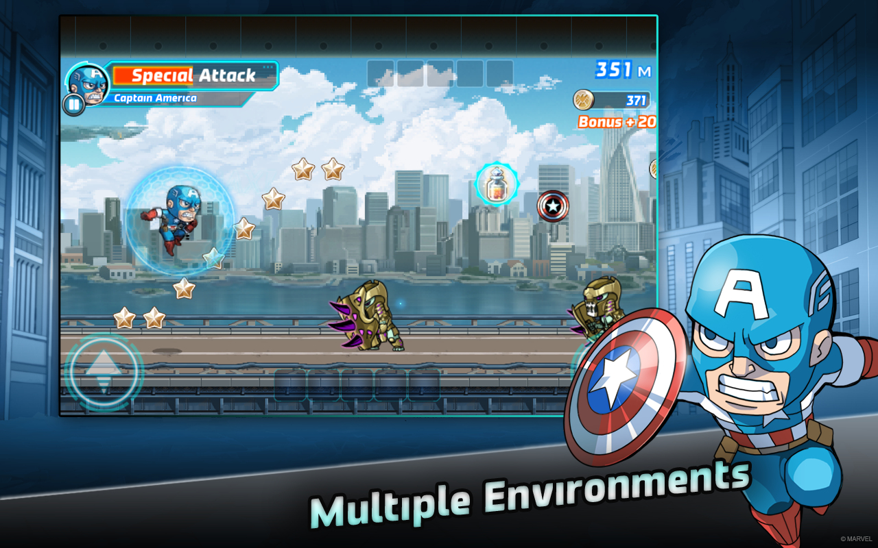 Скачать Marvel Run Jump Smash! 1.0.3 для Android