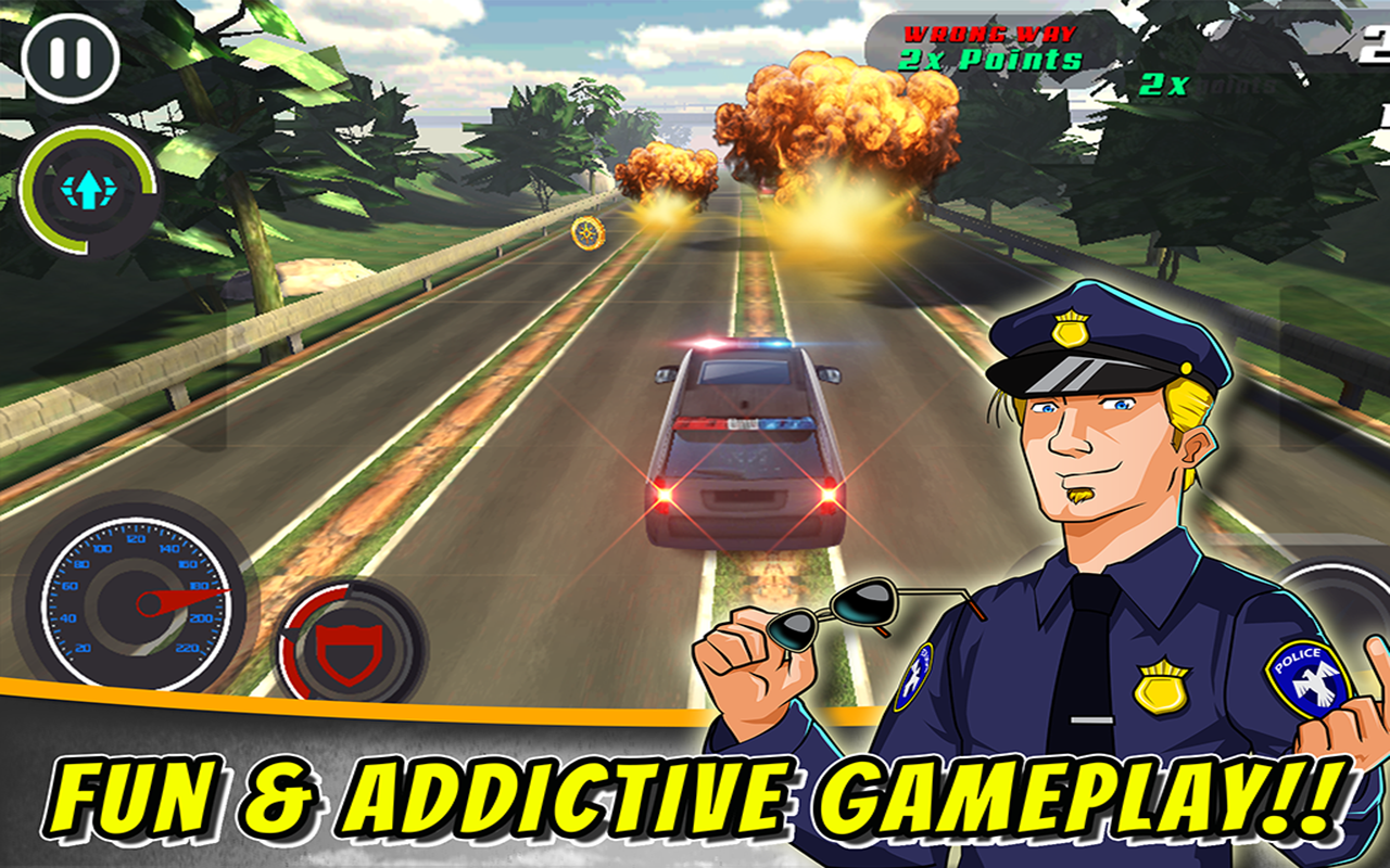 Скачать Cop Riot ! 3D Car Chase Race 1.02 для Android