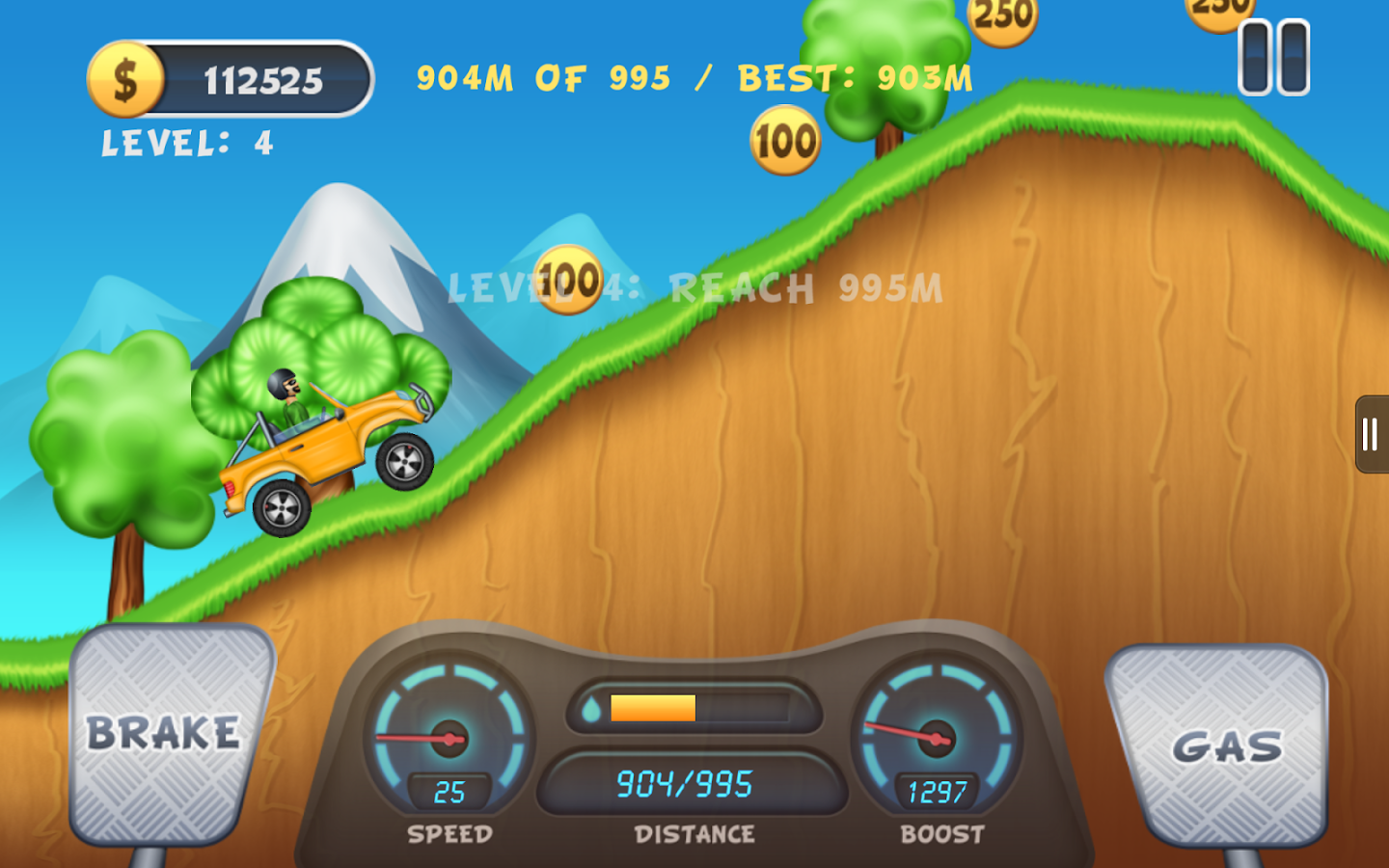 Скачать Hill Racing 1.2 для Android