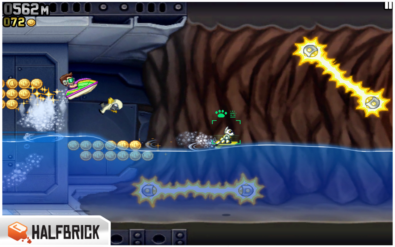 Скачать Jetpack Joyride для Windows Phone 7, 7.5, 7.8, Windows Phone 8