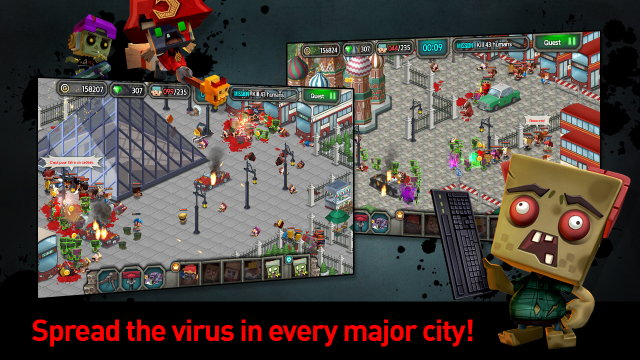 Скачать Zombie Virus 2.1 для Android