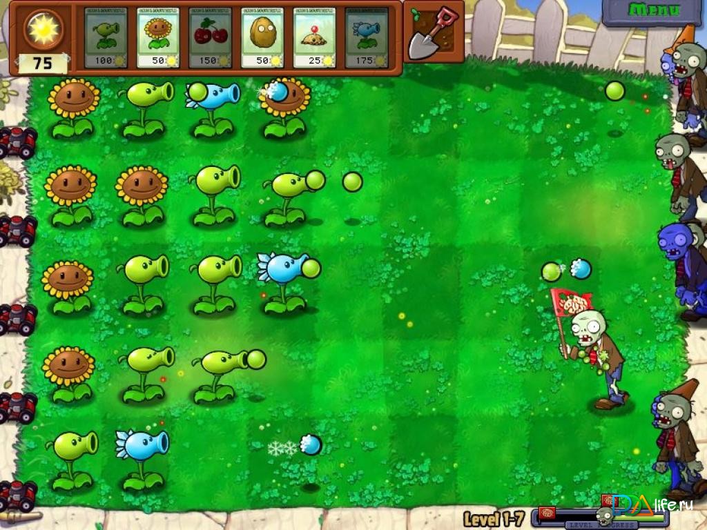 Скачать Plants vs Zombies 1.0.6 для Bada