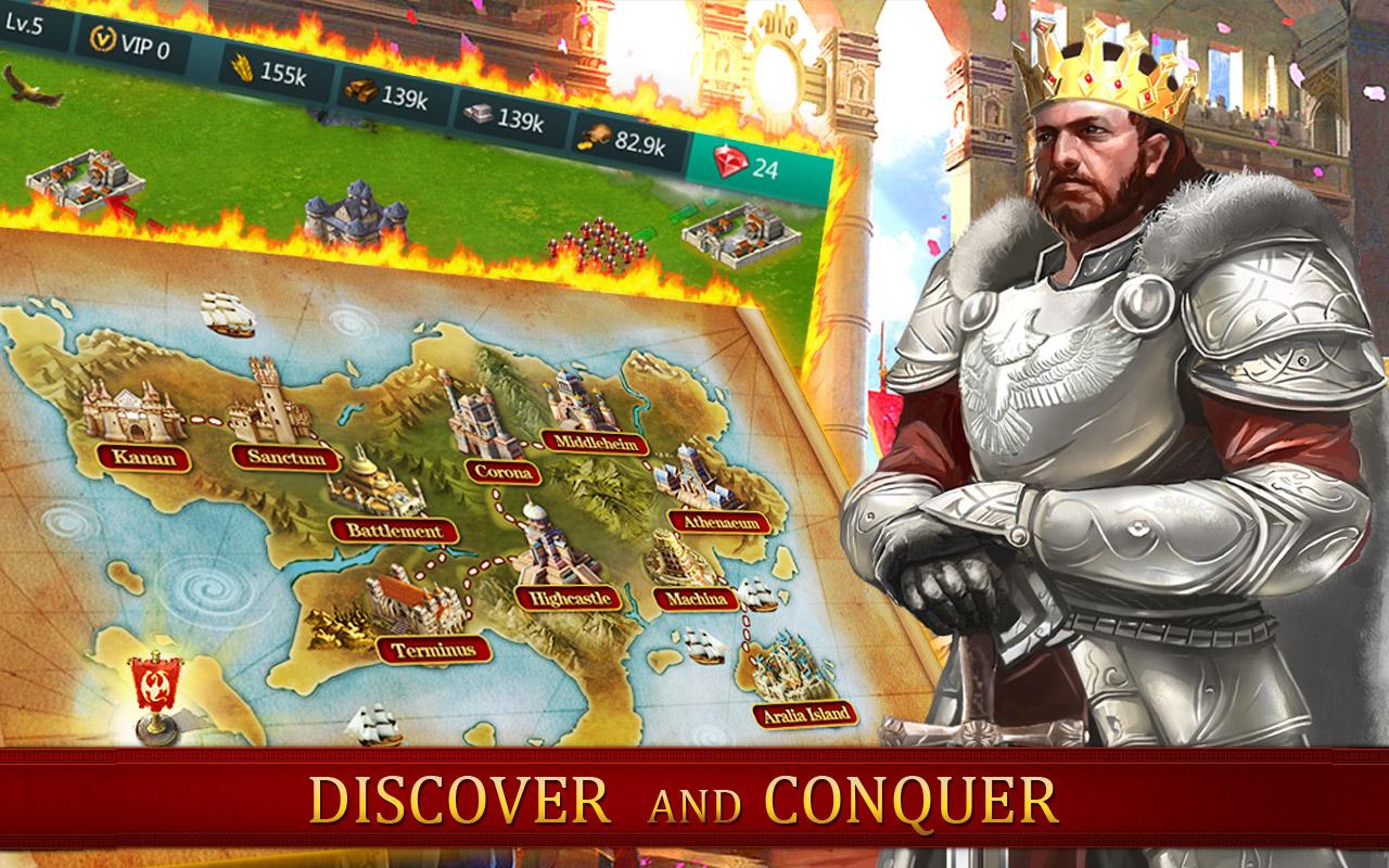 Скачать Age of Empire:Kingdom Siege 1.0.0 для Android