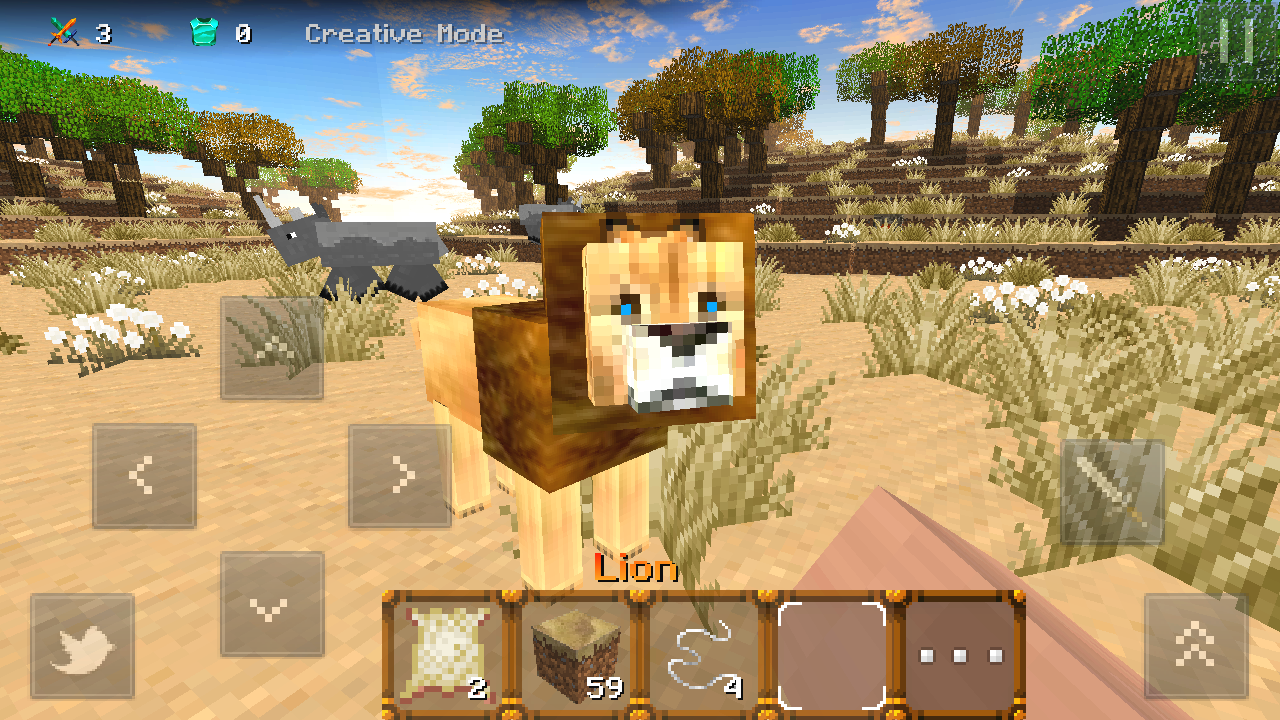 Скачать Savanna Craft 1.0.9 для Android