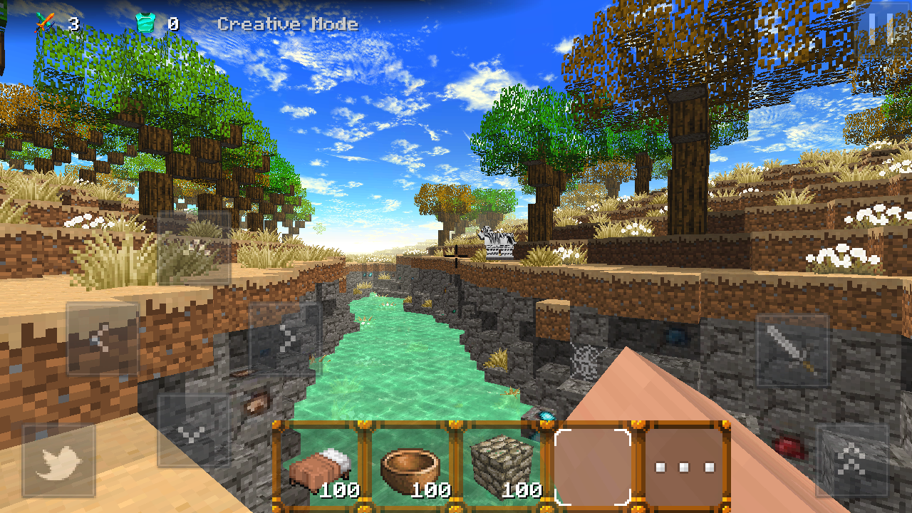 Скачать Savanna Craft 1.0.9 для Android