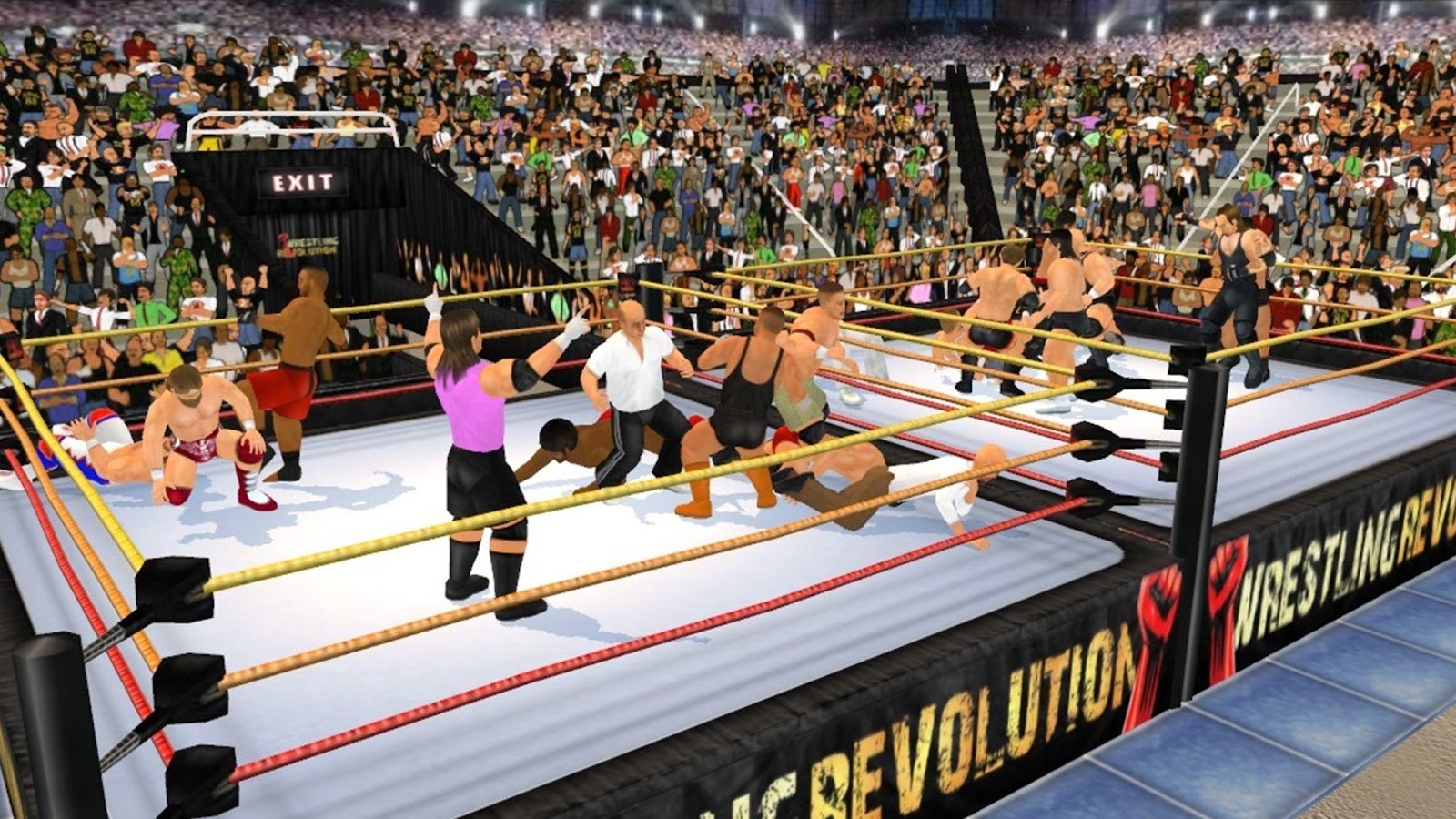 Скачать Wrestling Revolution 3D 1.720.32 для Android