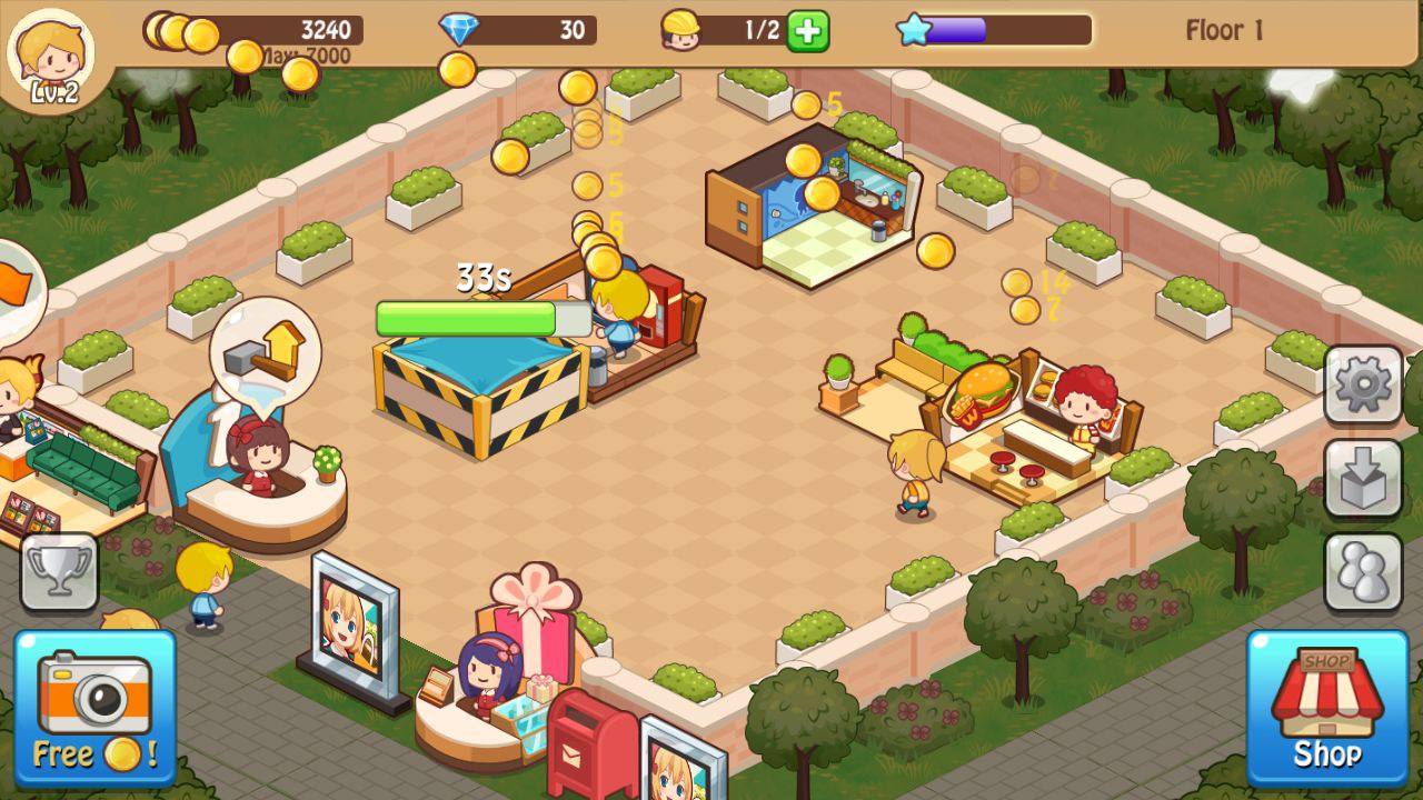 Скачать Happy Mall Story: Sim Game 2.3.1 для Android