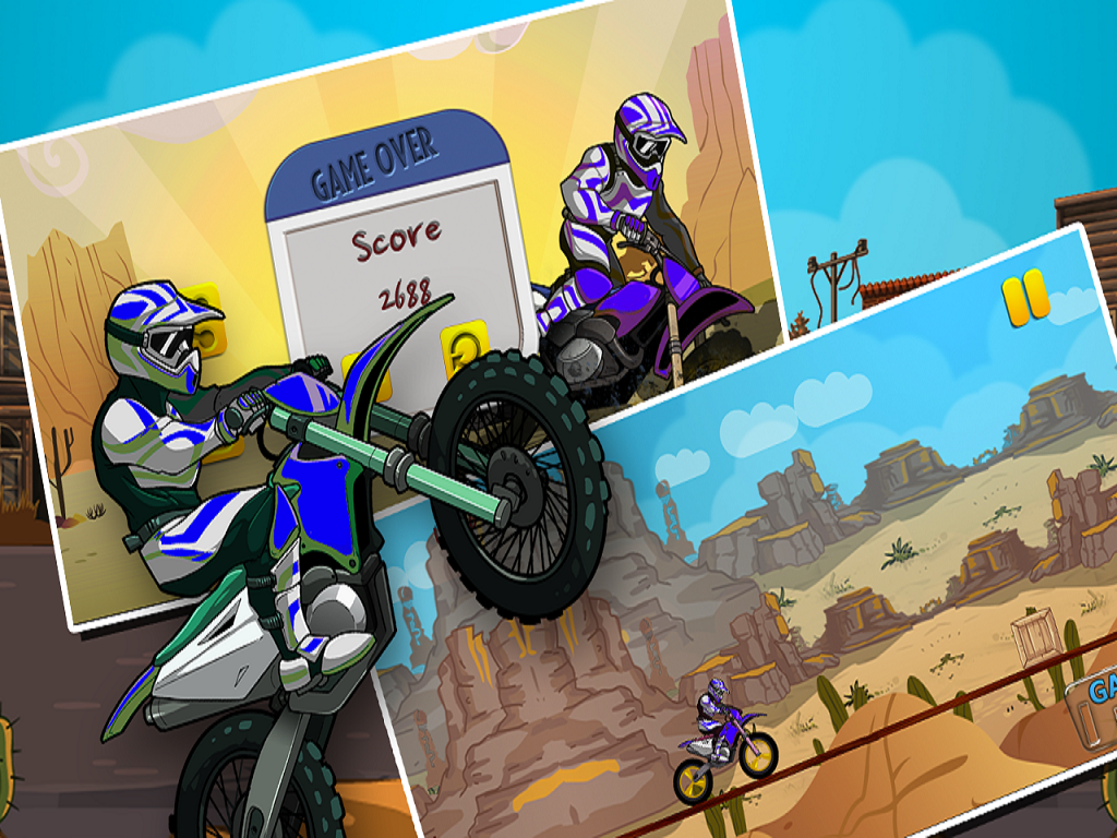 Скачать Speedy Bike Stunts : Hill Race 1.6 для Android