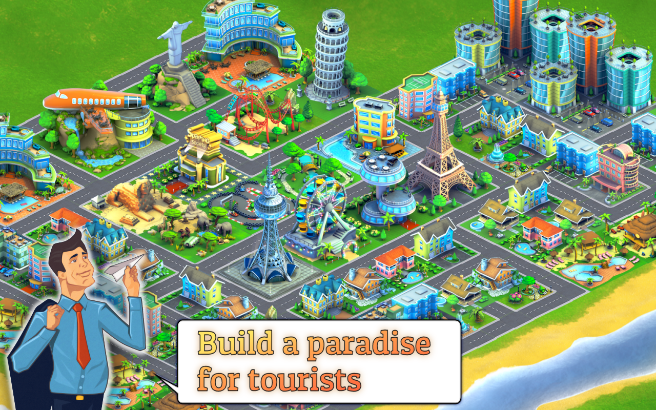 Скачать City Island: Airport (Asia) 2.4.2 для Android