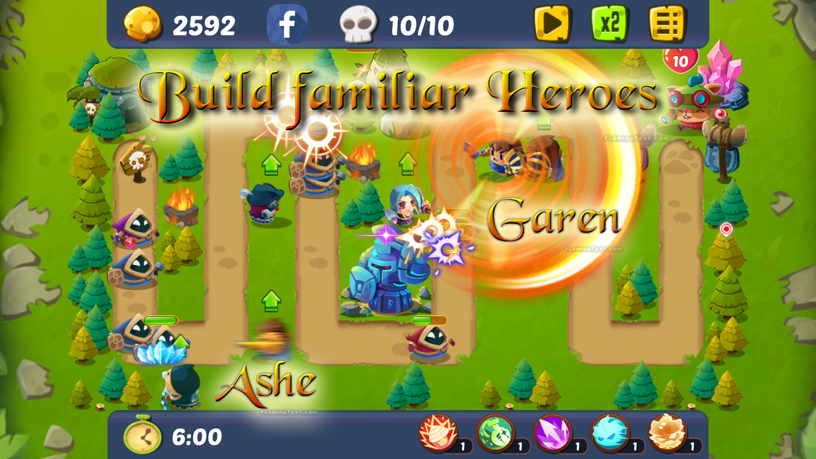 Скачать League of Hero Defenders 1.2.2 для Android