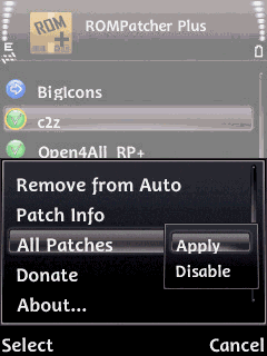 Скачать ROMPatcher Plus 3.2 Для Symbian 9, Symbian 9.4, Symbian^3.