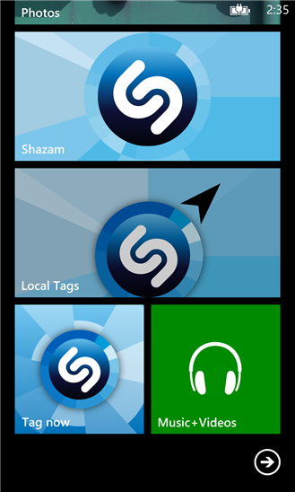 Скачать Shazam 3.6.0.0 Для Windows Phone 8