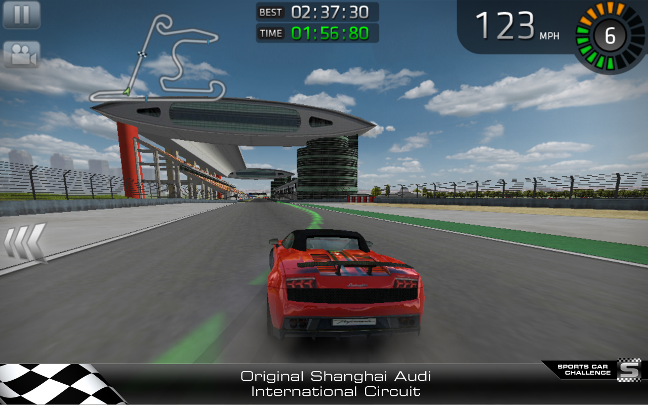 Скачать Sports Car Challenge 2.3 Для Android