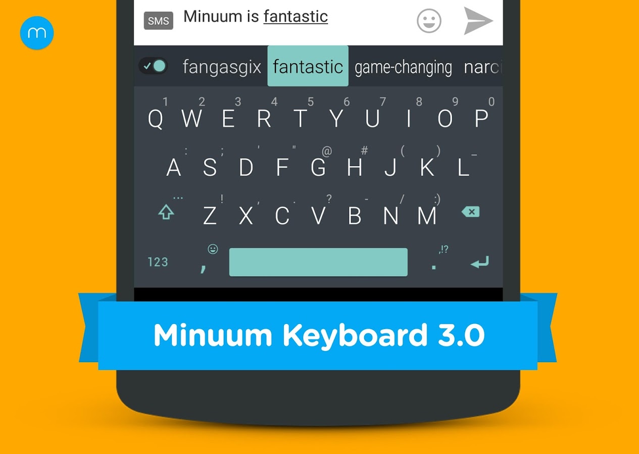 Скачать Minuum Keyboard Free + Emoji 3.5.2 для Android