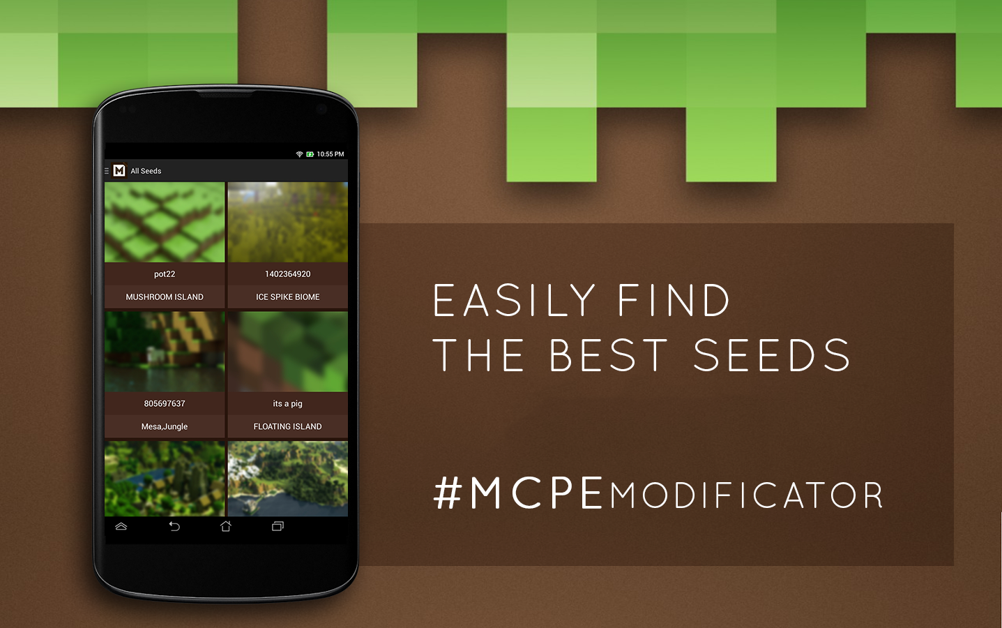 Скачать MCPE Modificator 3.25 для Android