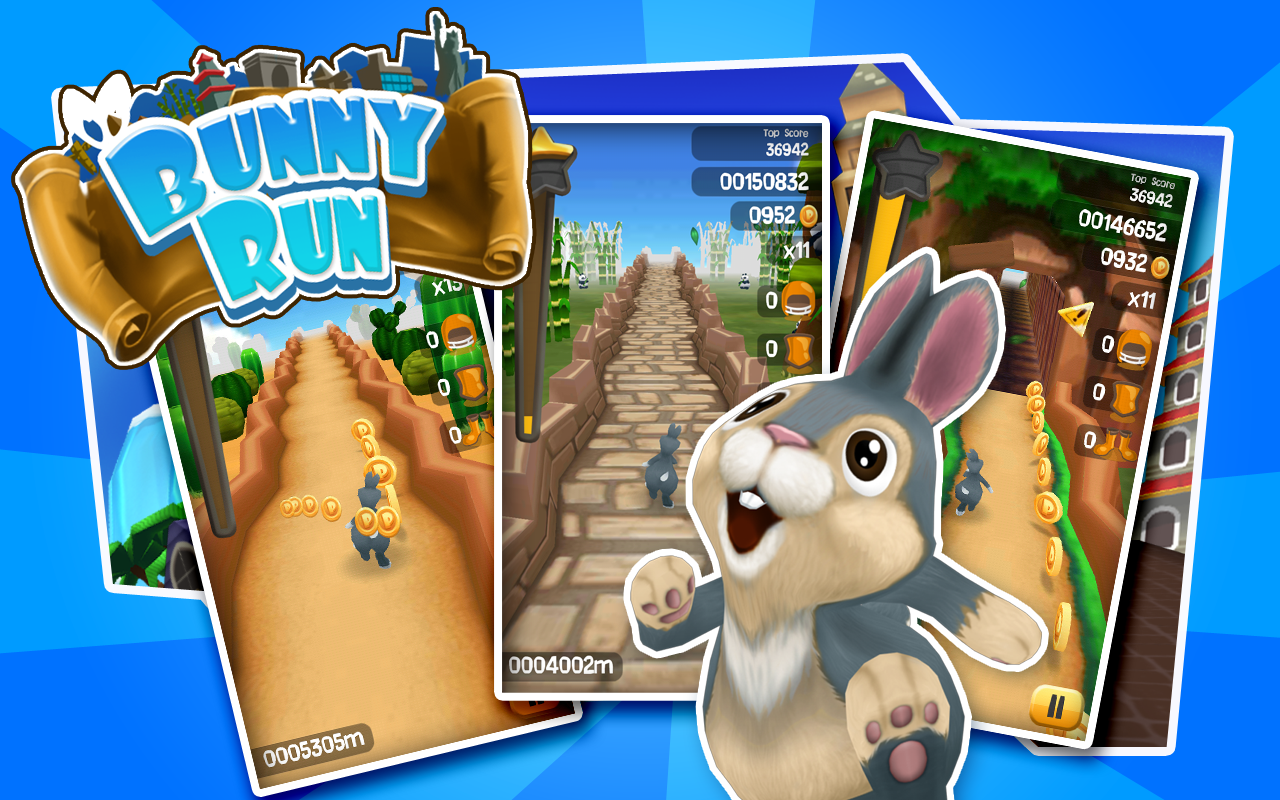 Скачать Bunny Run 1.3.1 для Android