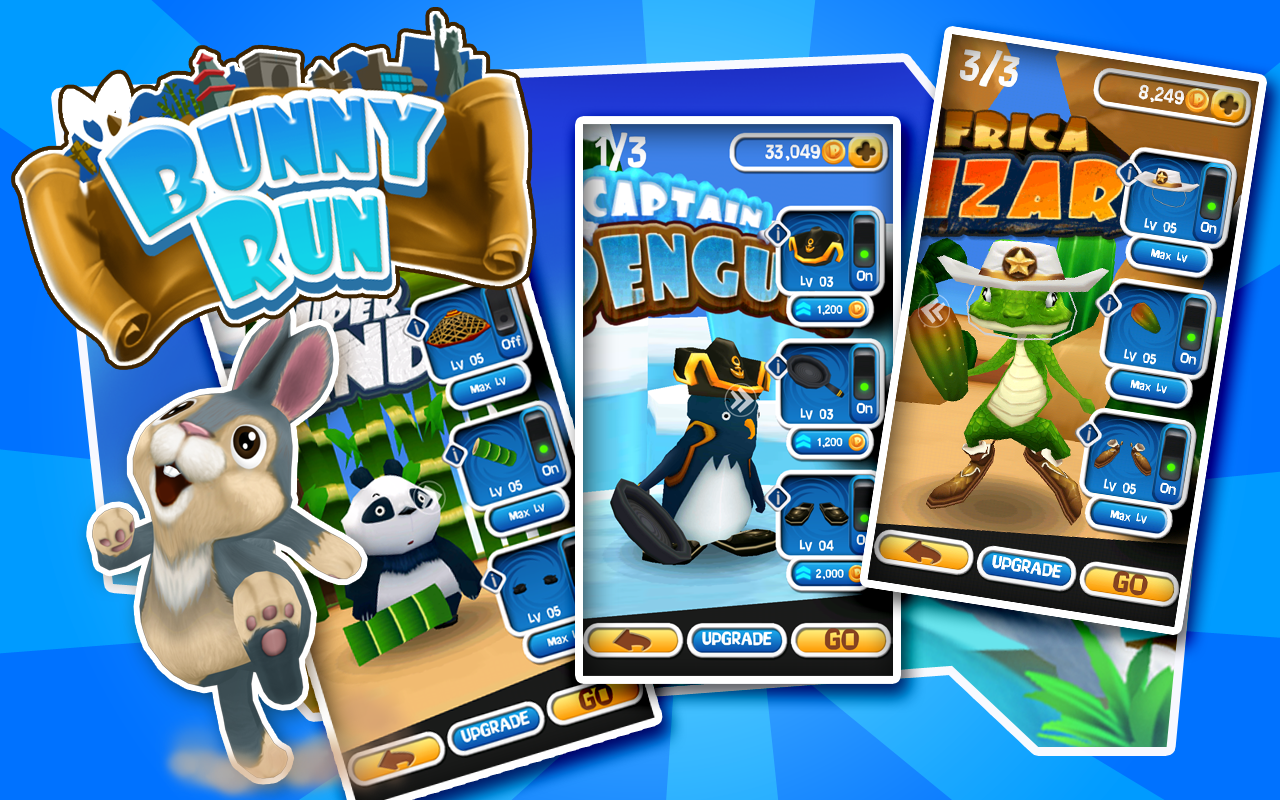 Скачать Bunny Run 1.3.1 для Android