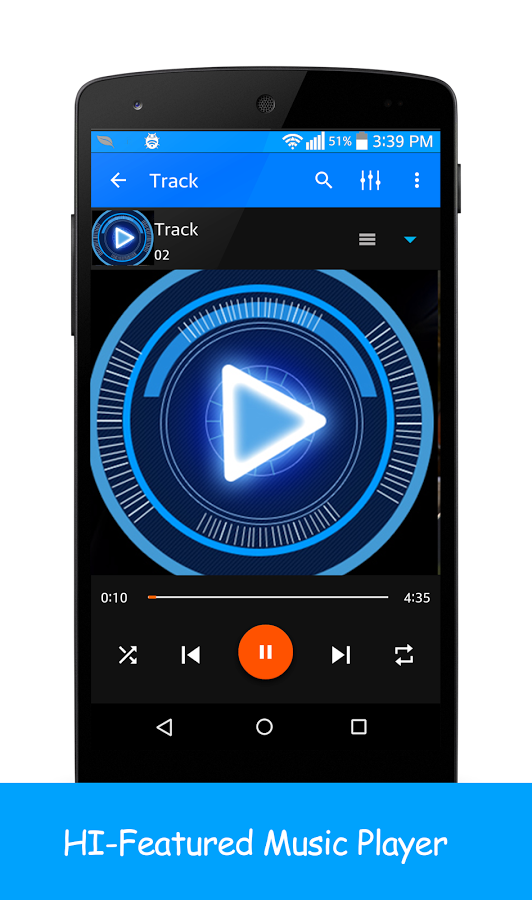 Скачать Музыкальный Плеер 1.2.7 Для Android