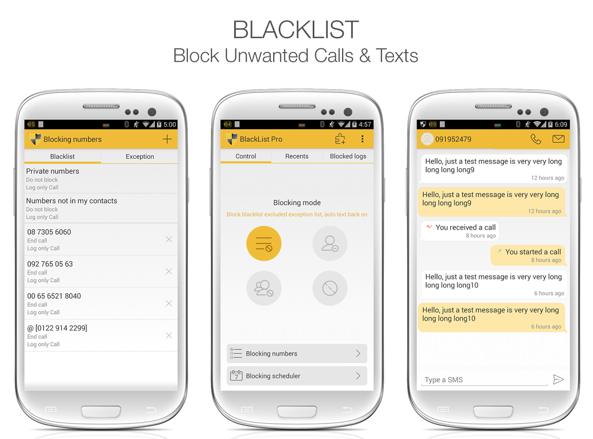 Скачать Черный список (Blacklist) Pro 4.91 для Android