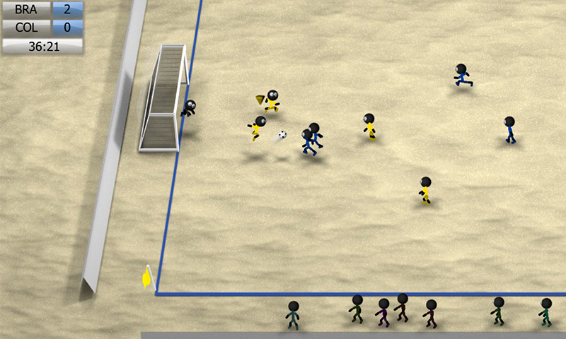 Скачать Stickman Soccer 2014 2.9 Для Android