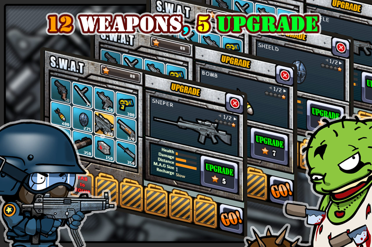Скачать SWAT And Zombies 2.2.2 Для Android