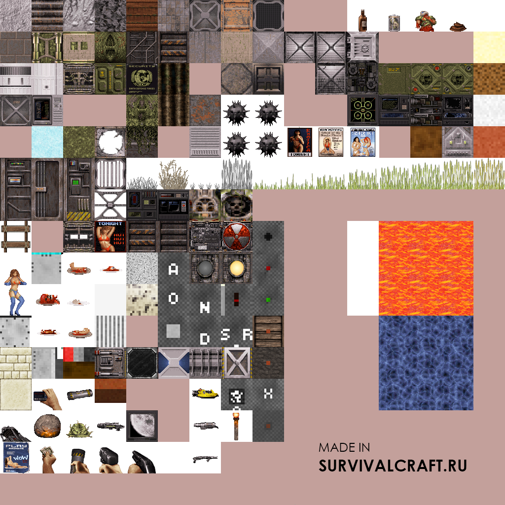 НD текстуры FOR SURVIVALCRAFT