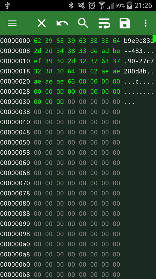 Скачать Hex Редактор 3.2.3 Для Android