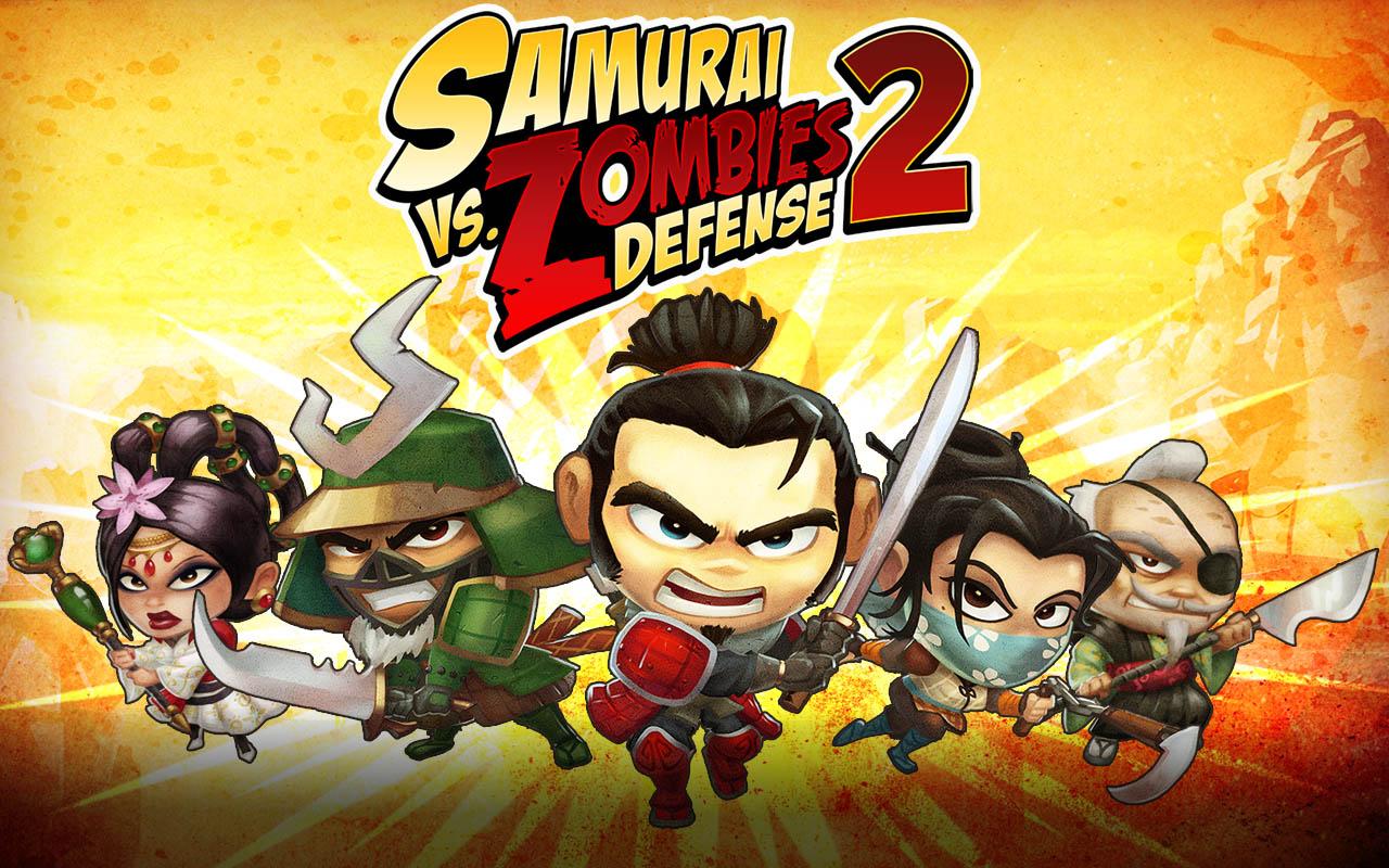 Скачать SAMURAI vs ZOMBIES DEFENSE 2 2.1.0 для Android