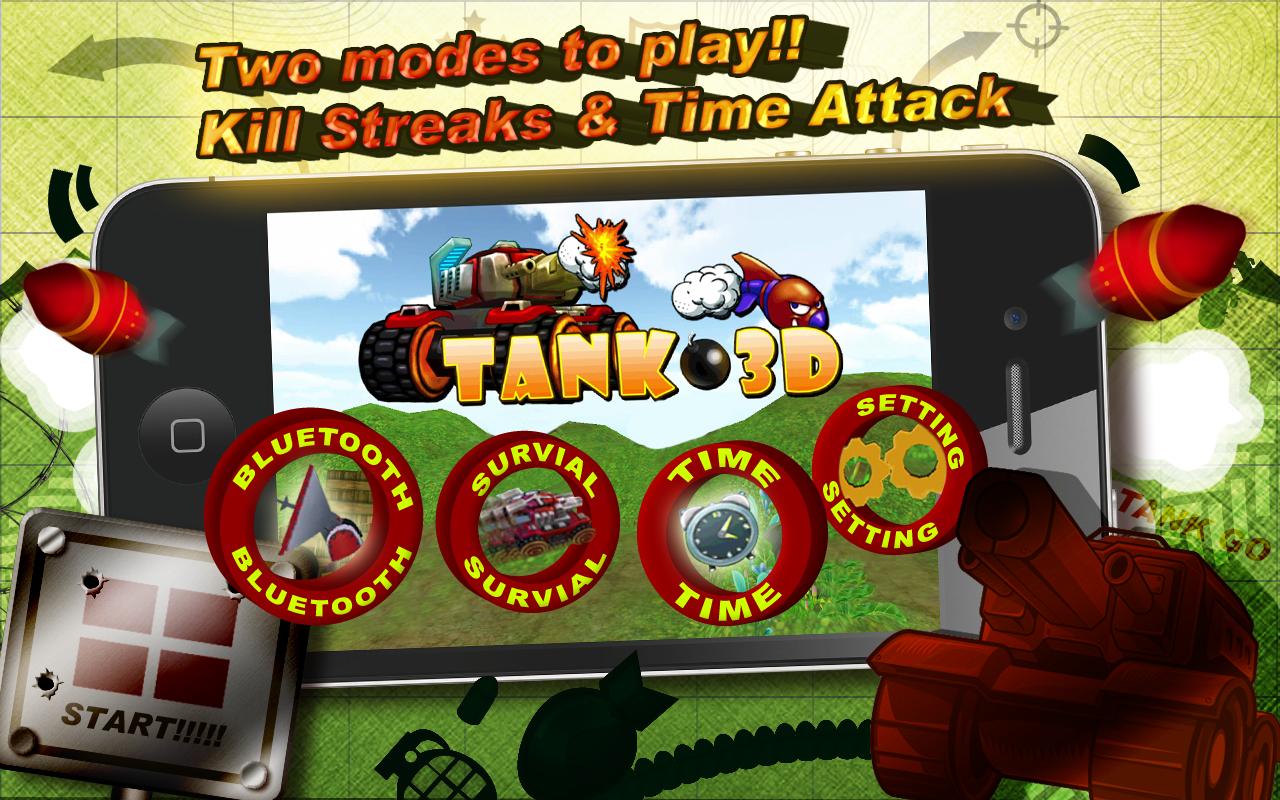 Скачать 3D TANK GO Lite 1.1.3 для Android