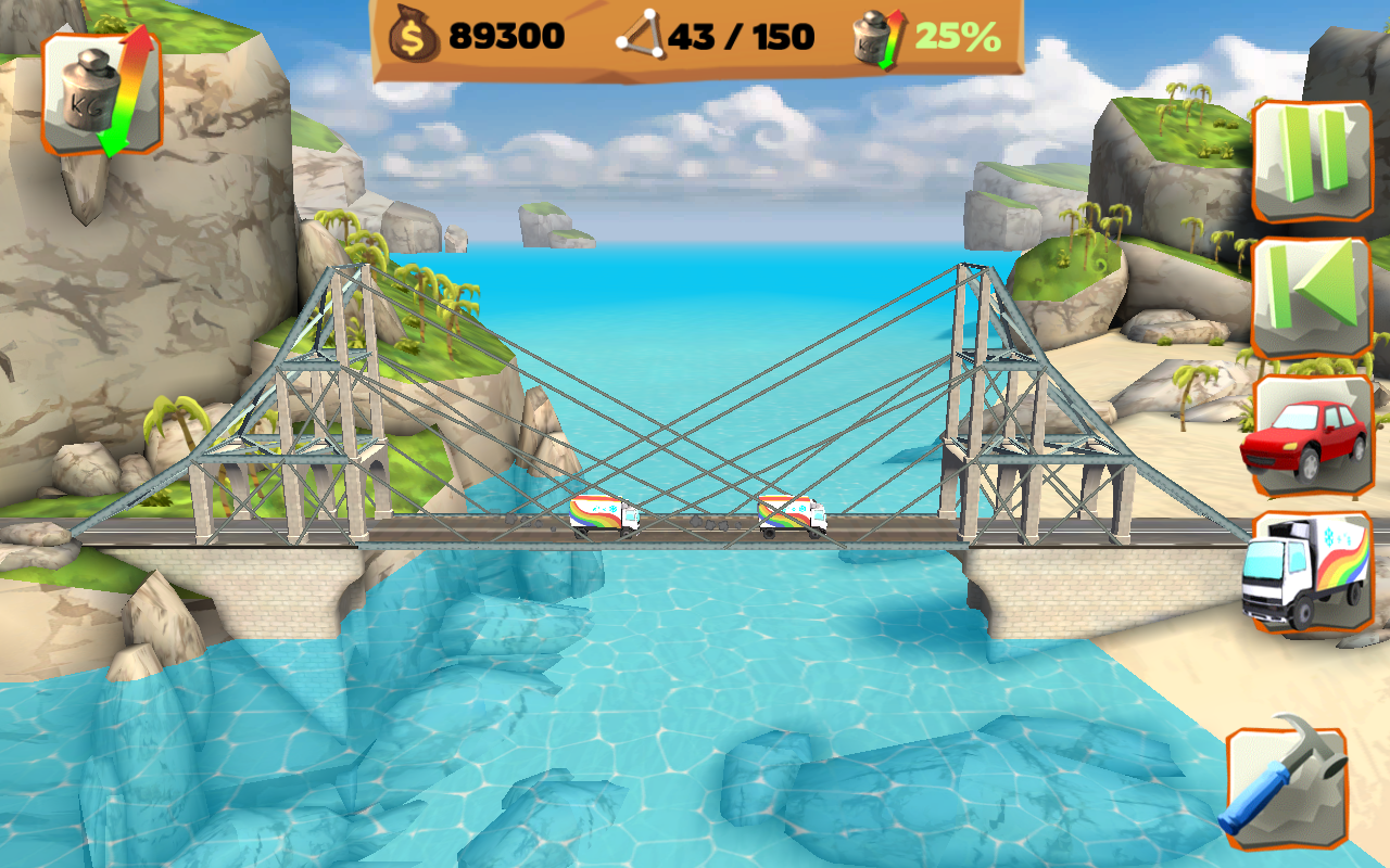 Скачать Bridge Constructor Playground 5.0 для Android