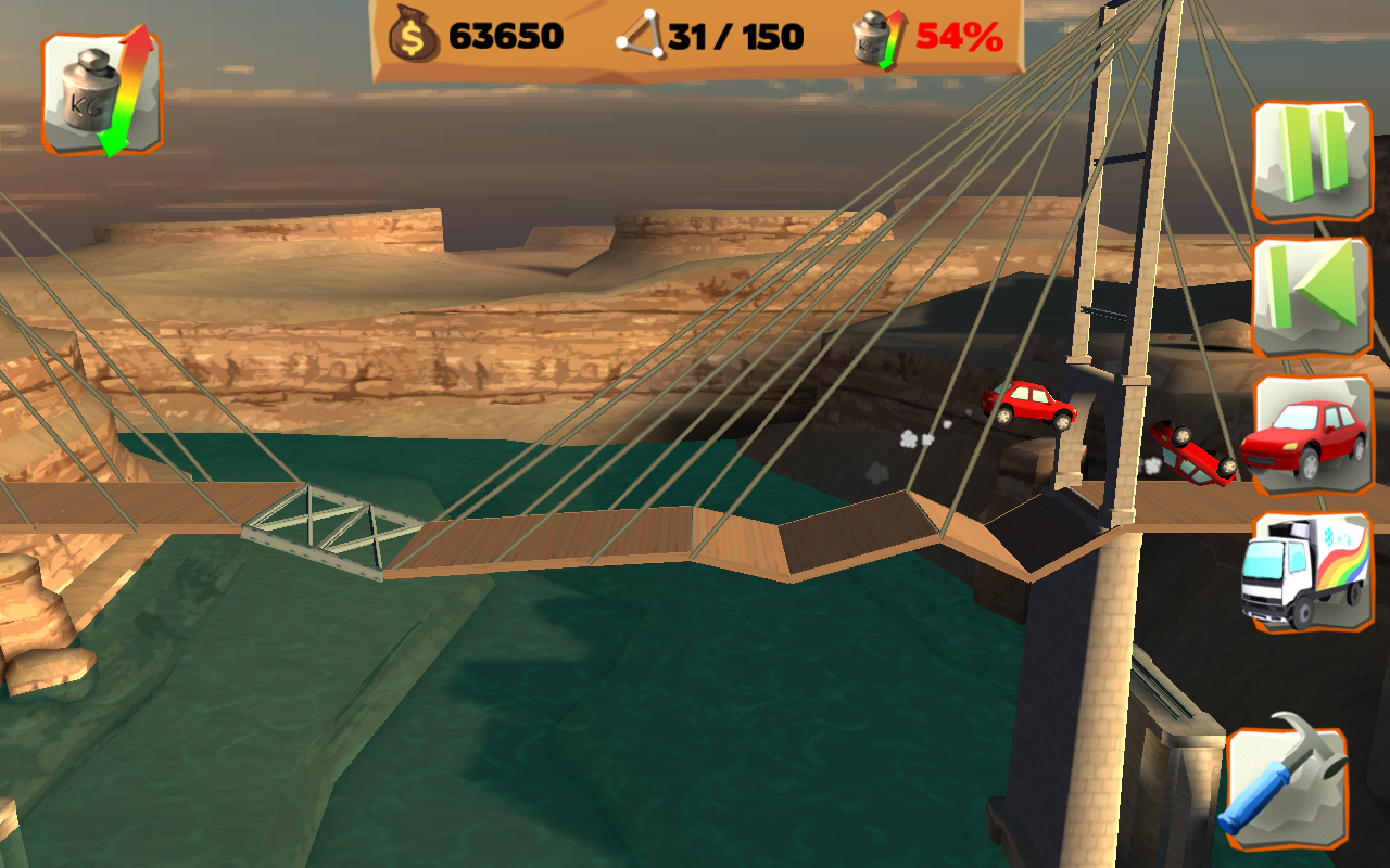 Скачать Bridge Constructor Playground 5.0 для Android