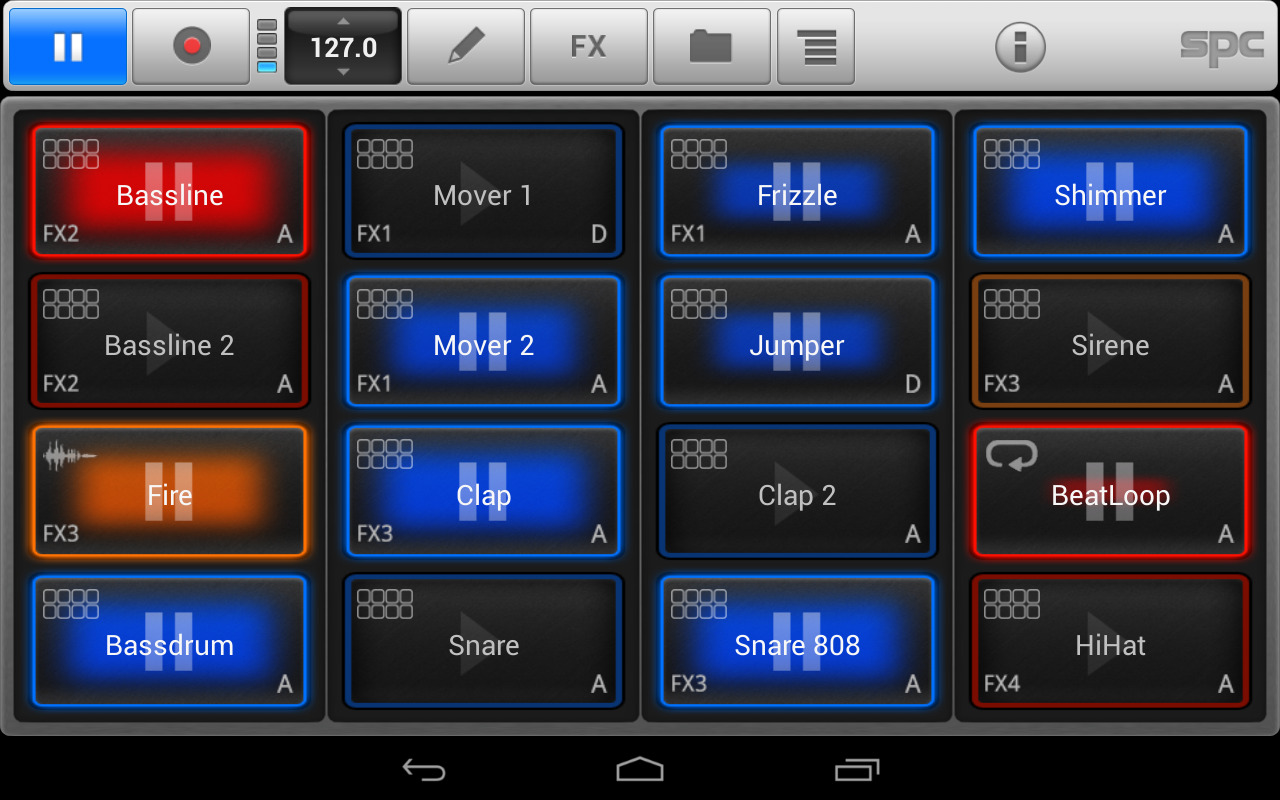 Скачать SPC - Music Drum Pad 2.3.8 для Android