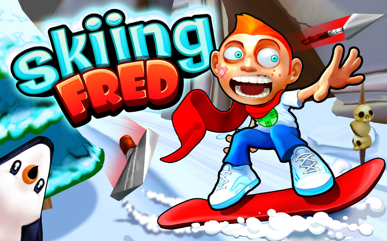 Скачать Skiing Fred 1.0.9 для Android