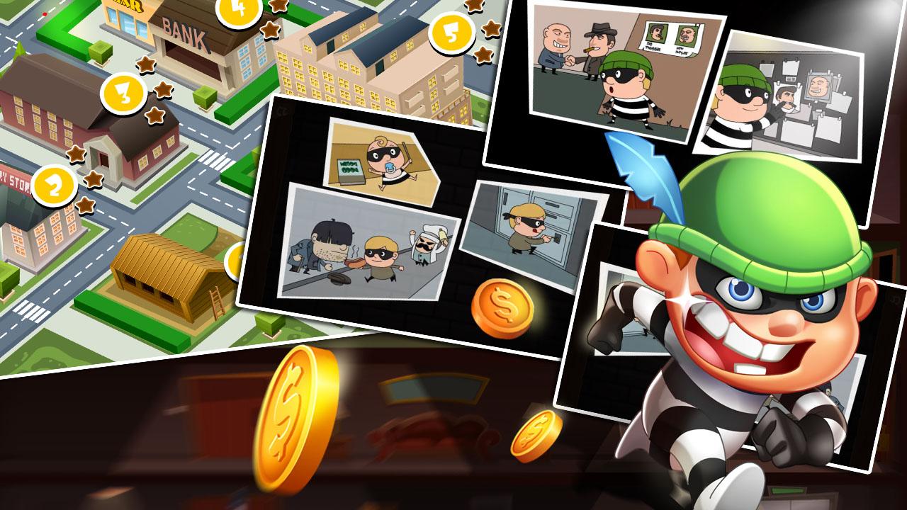 Скачать Tiny Robber Bob 1.2 для Android