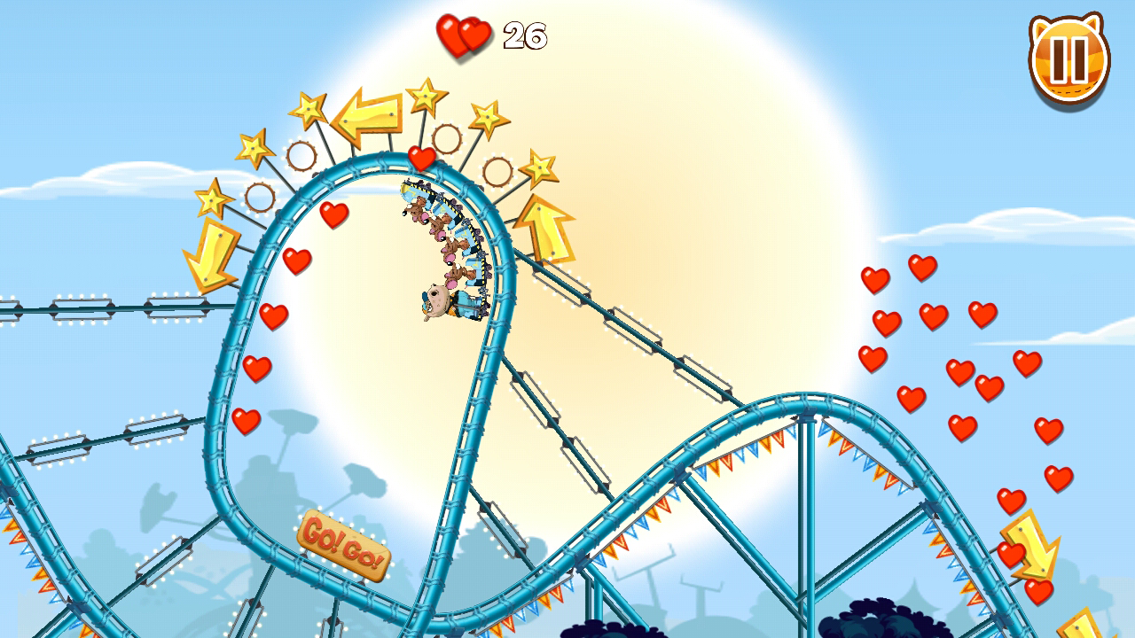 Скачать Nutty Fluffies Rollercoaster 1.0.5 для Android