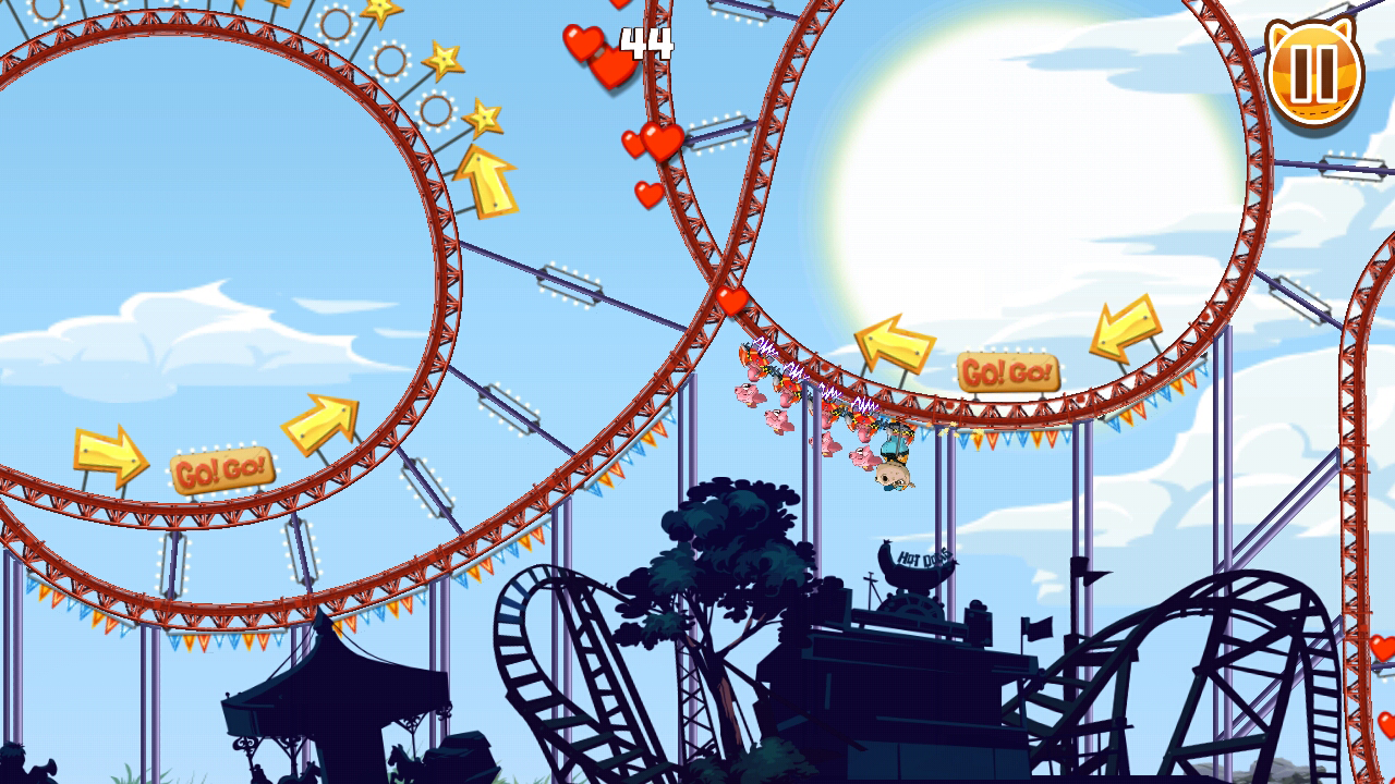 Скачать Nutty Fluffies Rollercoaster 1.0.5 для Android