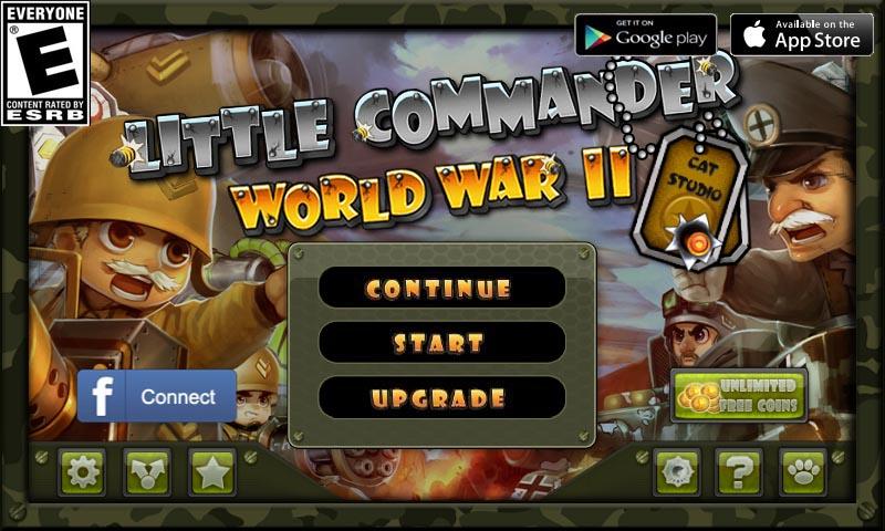 Скачать Маленький Командир: WWII TD 1.9.6 Для Android