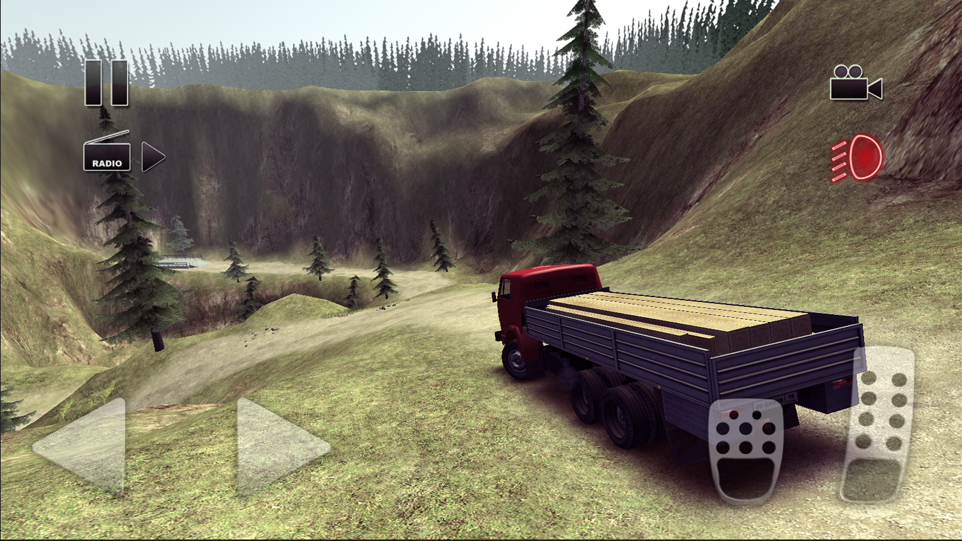 Скачать Truck Driver steep road 1.04 для Android