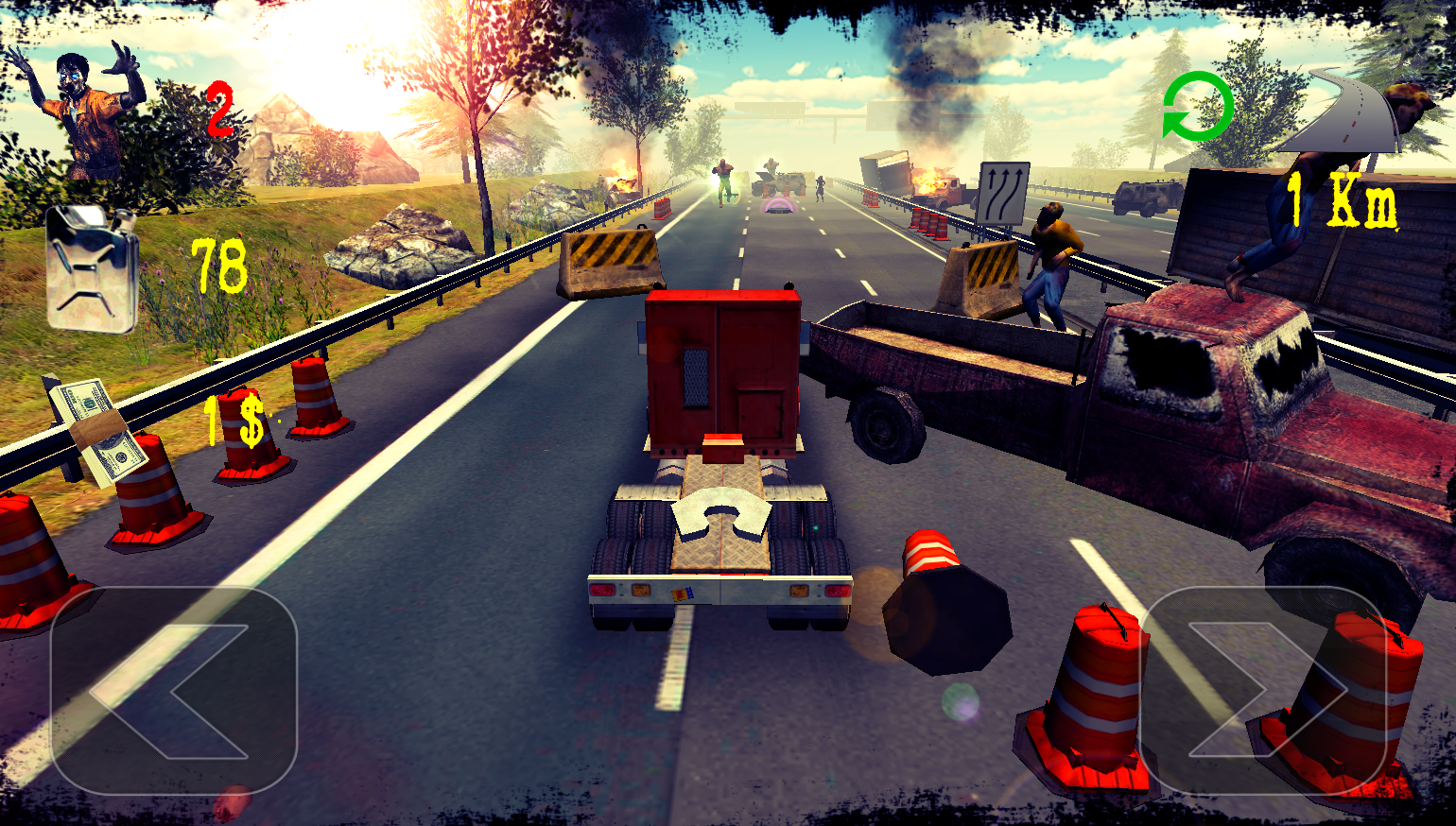 Скачать Road Fury: Zombies 3D 1.0 для Android