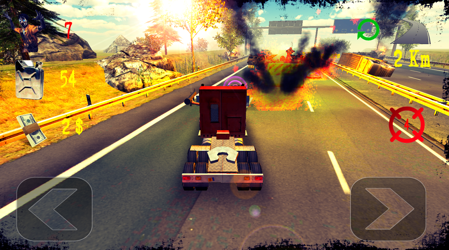 Скачать Road Fury: Zombies 3D 1.0 для Android