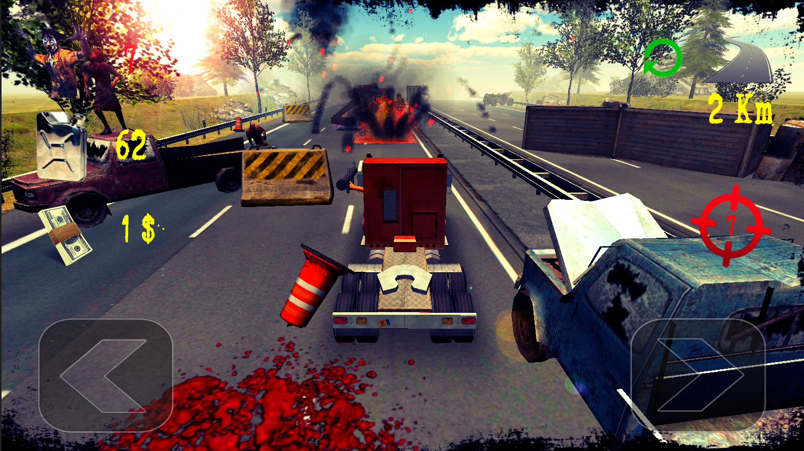 Скачать Road Fury: Zombies 3D 1.0 для Android