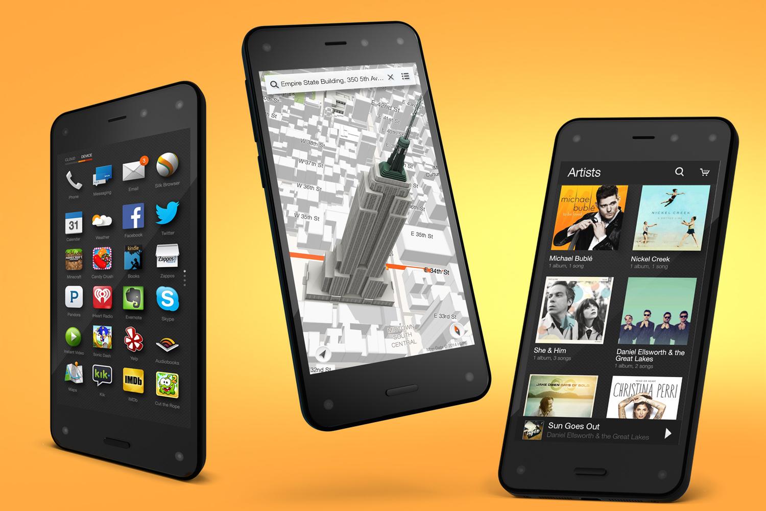 Amazon закрыла проект смартфона Fire Phone и уволила ответственных