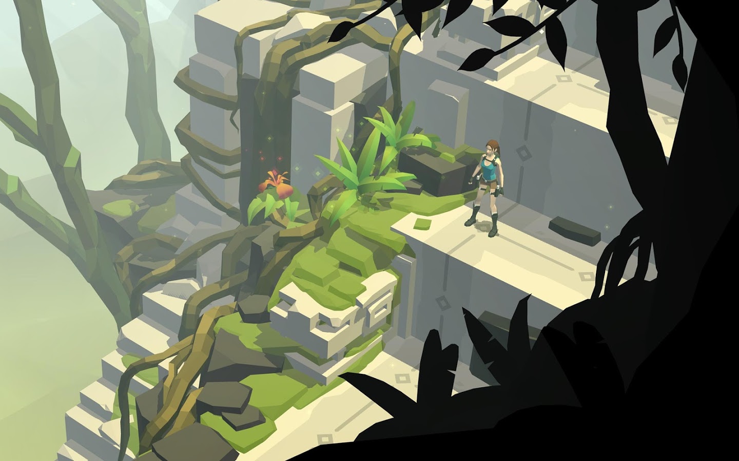 Пошаговая головоломка Lara Croft GO появилась на мобильных платформах