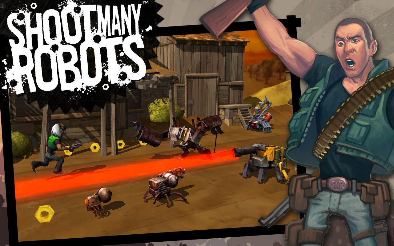 Скачать Shoot Many Robots 127434 для Android