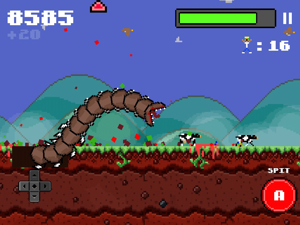 Скачать Super Mega Worm LITE 1.1.1 для Android