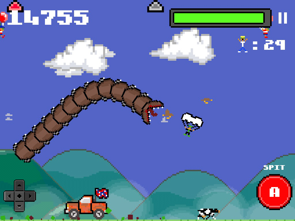 Скачать Super Mega Worm LITE 1.1.1 для Android