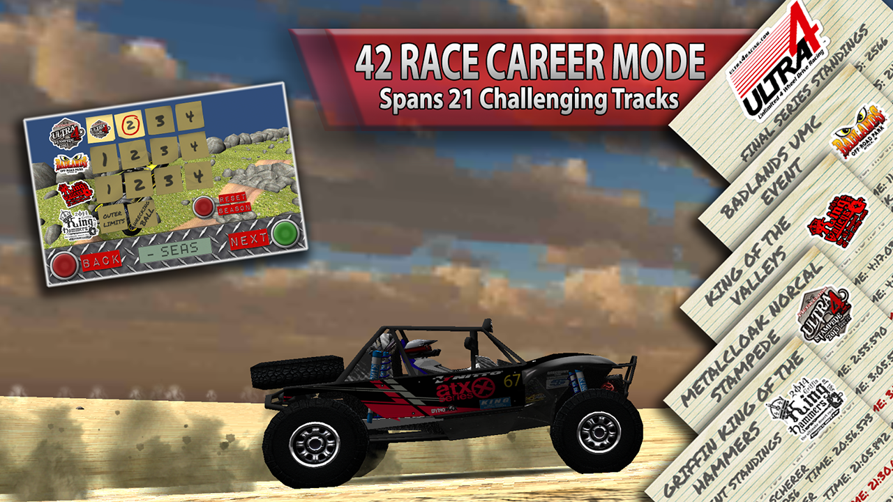 Скачать ULTRA4 Offroad Racing 1.18 для Android