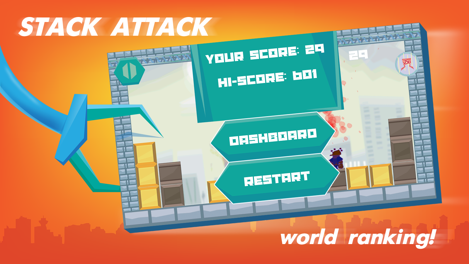 Скачать Stack attack 3.0 для Android