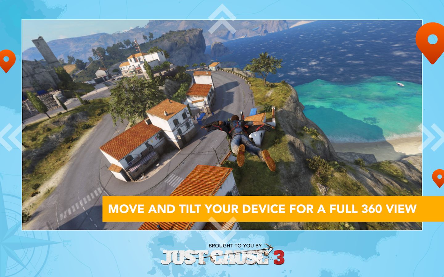 На Android Вышла Игра Just Cause 3: WingSuit Tour С Поддержкой.