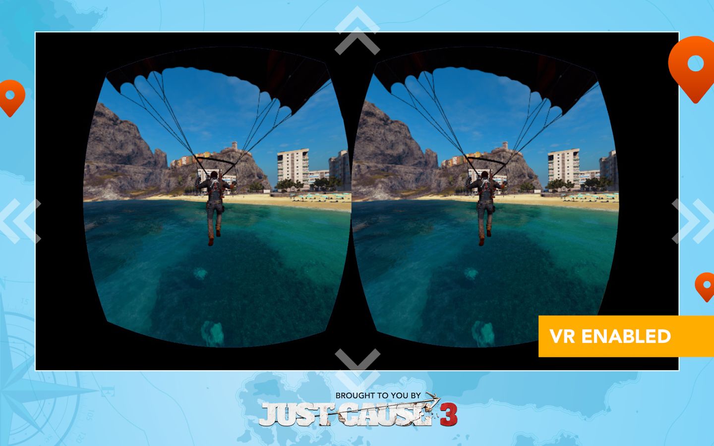 На Android вышла игра Just Cause 3: WingSuit Tour с поддержкой виртуальной  реальности